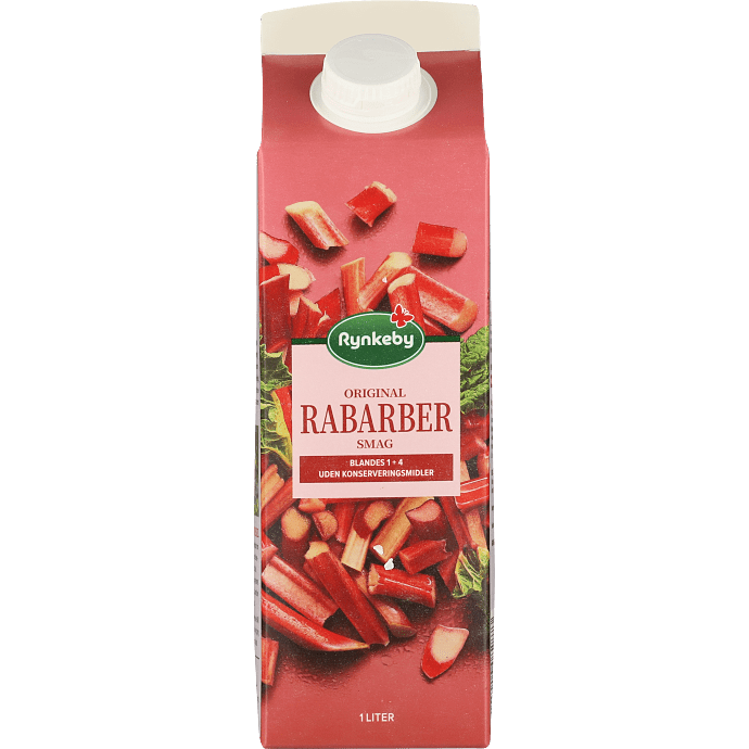 Rabarbersaft til opblanding