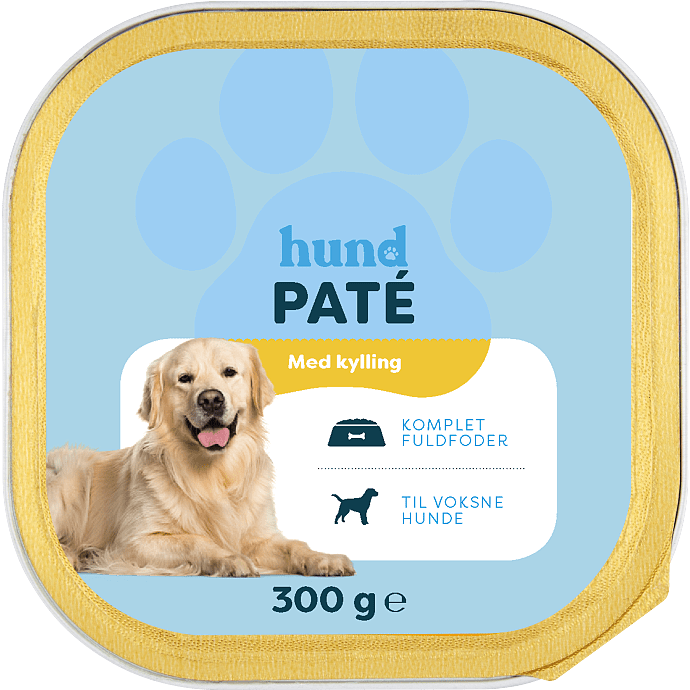 Hundepaté m. kylling