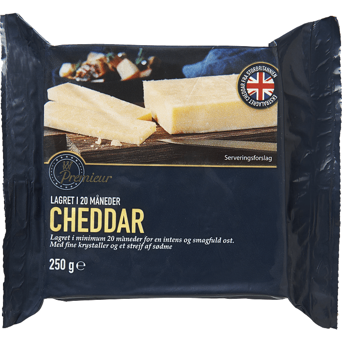 Cheddar lagret 20 mdr
