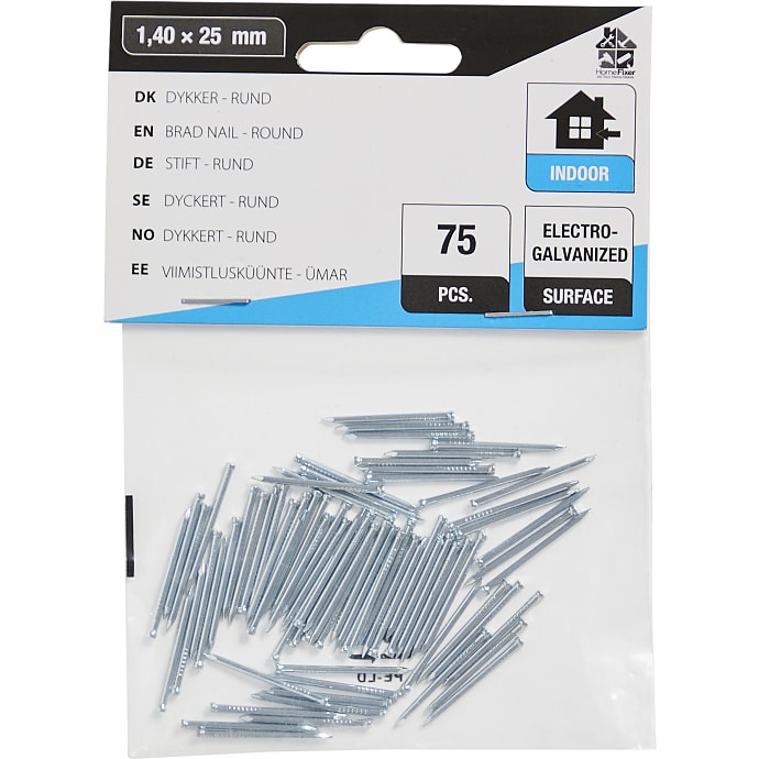 HomeFixer søm 1.40x25 mm 75 stk