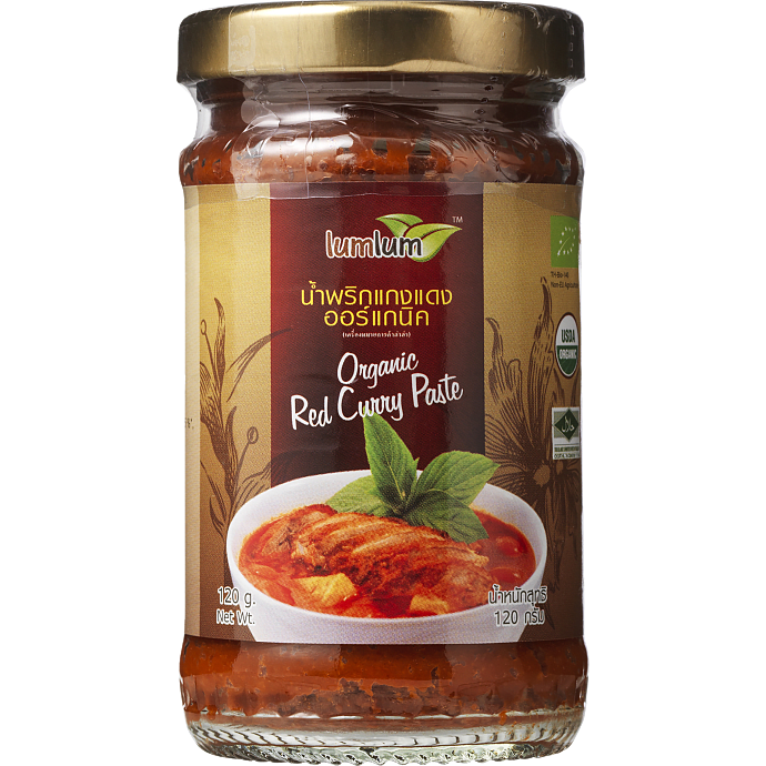 Rød karrypasta øko