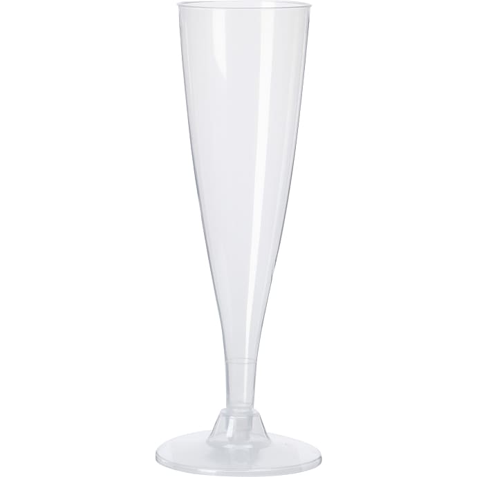 Champagneglas i plast 4-pak (130ml)