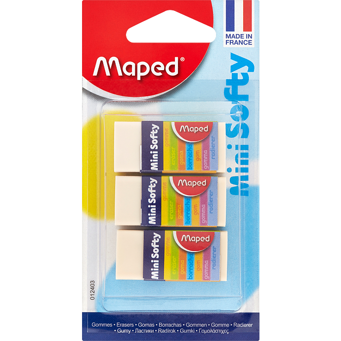 Maped viskelæder 3-pak