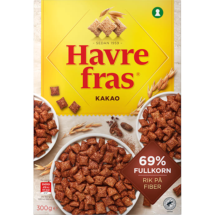 Havrefras m. kakao