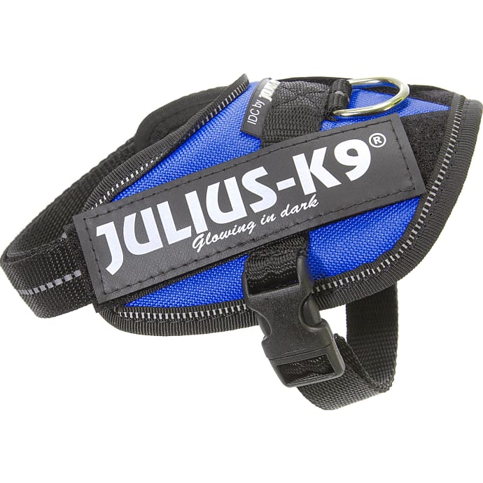 Hundesele 33-45 cm - blå