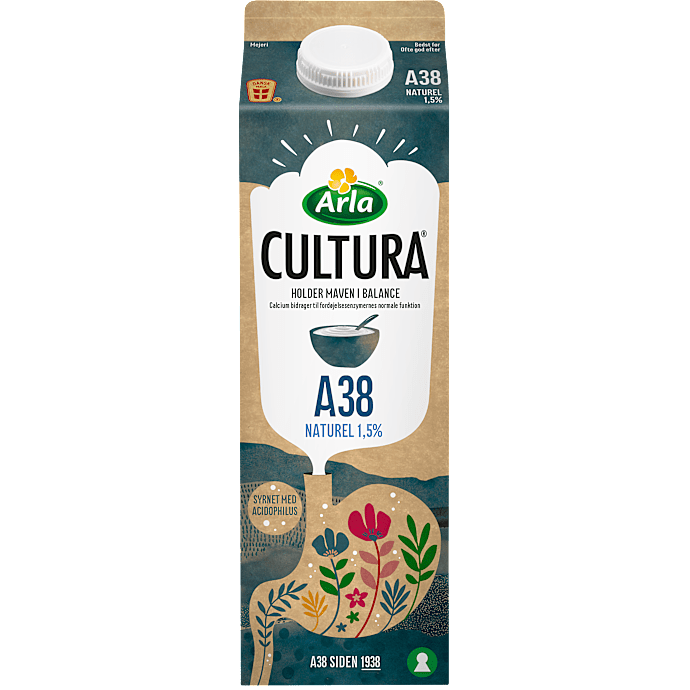 A38 naturel 1,5% fedt