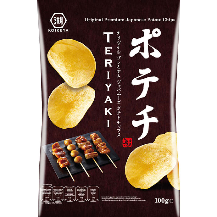Chips m. teriyakismag