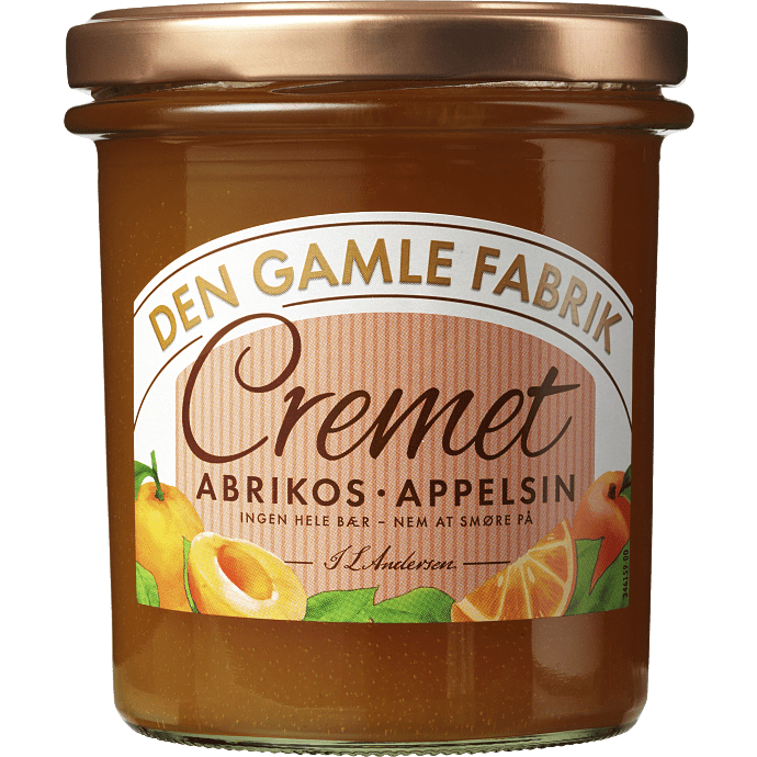 Cremet abrikos- og appelsinmarmelade