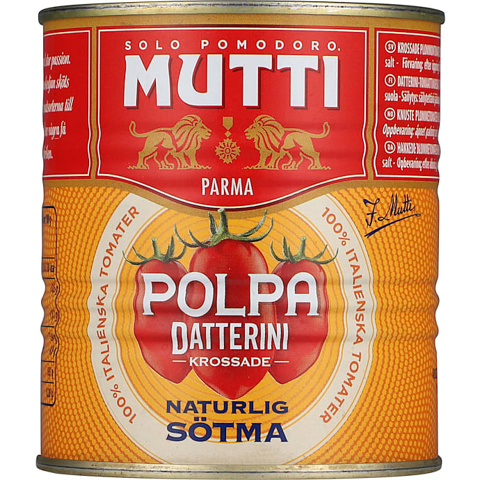 Finthakkede datterini tomater