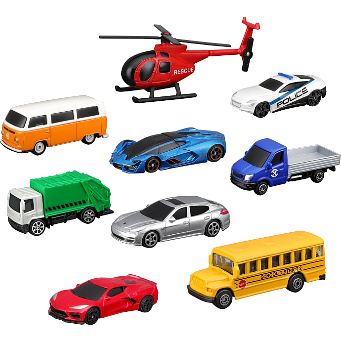 Car Mania biler 9-pak