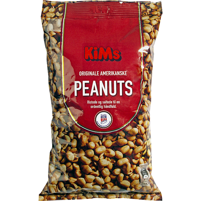 Ristede peanuts m. salt