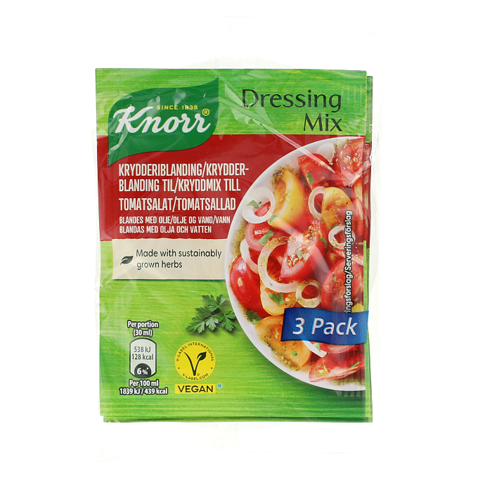Dressingmix til tomatsalat