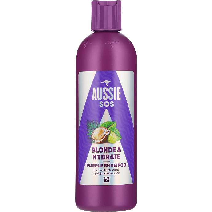 Shampoo blondt, gråt og highlightet hår