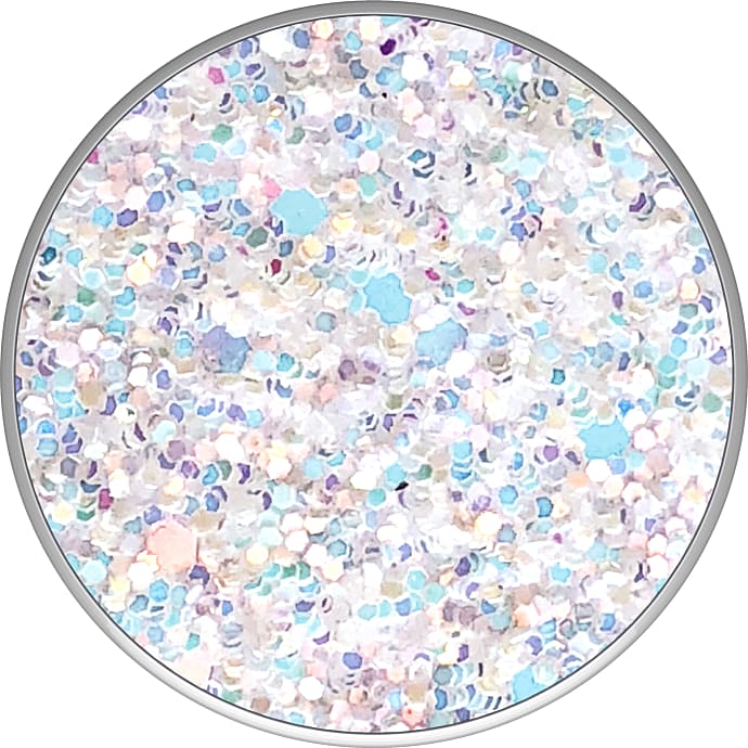 Smartphone PopSockets med standerfunktion - sparkle snow white