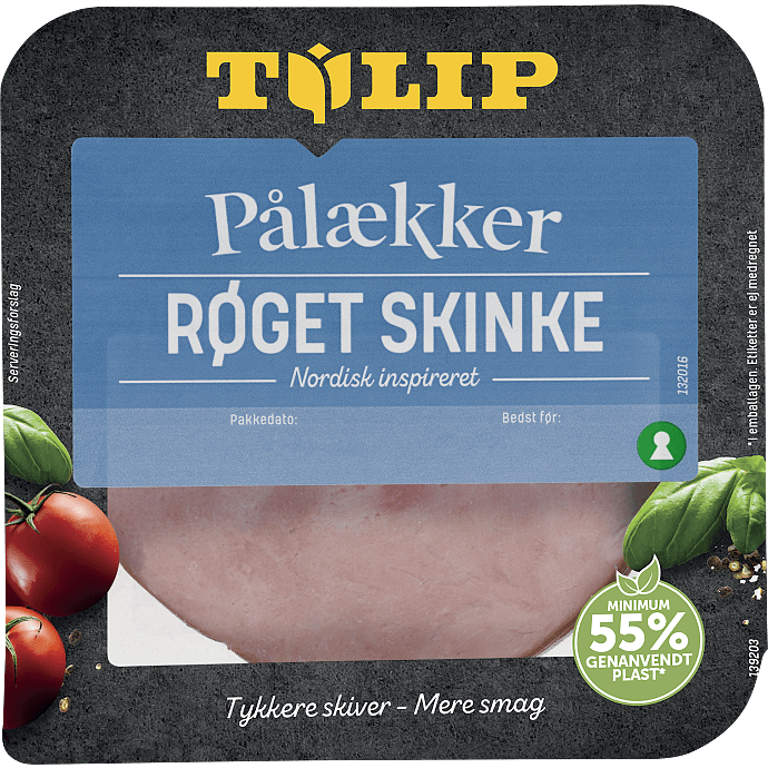 Røget skinke i skiver