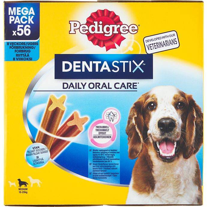 Dentastix tyggestænger medium