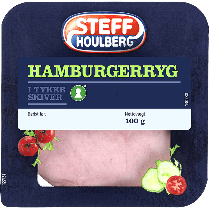 Hamburgerryg i skiver