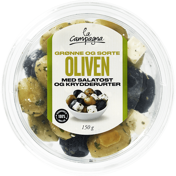 Oliven m. salatost