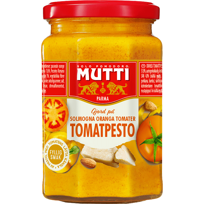 Orange tomatpesto