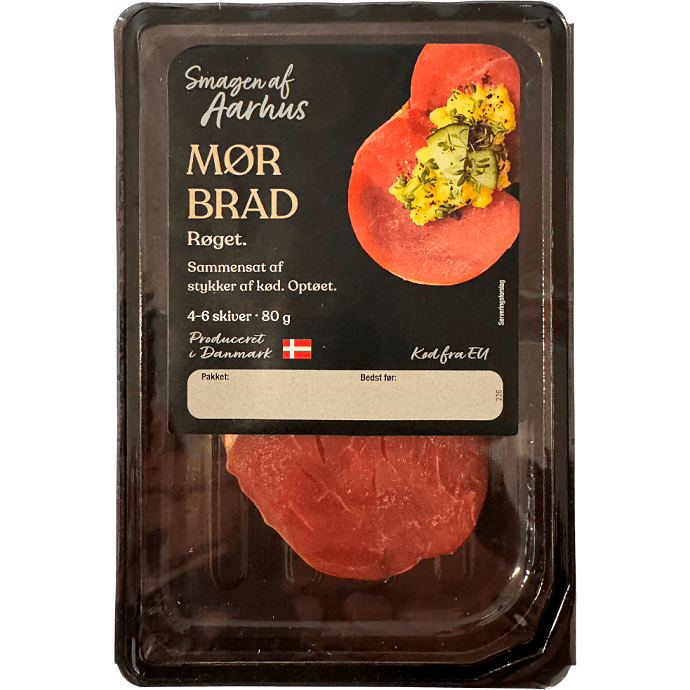 Røget mørbrad i skiver