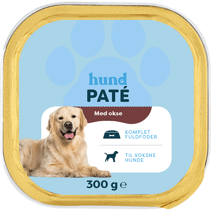 Hundepaté m. oksekød