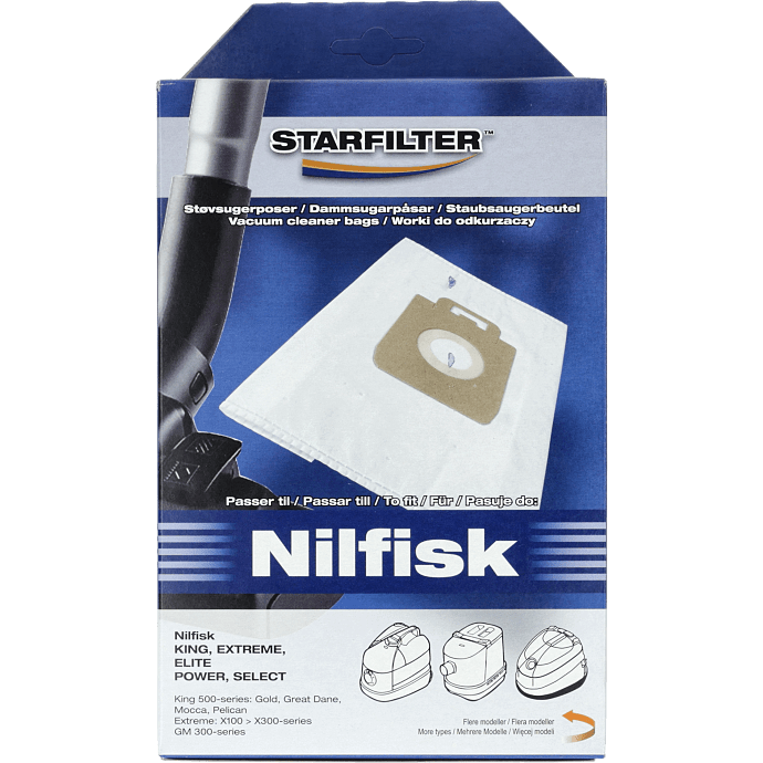 Støvsugeposer til Nilfisk