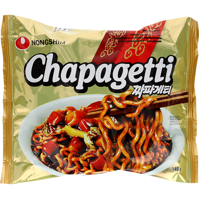 Instant kopnudler m. krydret sort bønnesauce