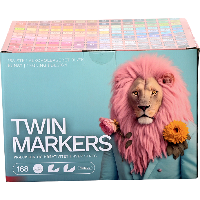 Danpen Twinmarkers 168 stk