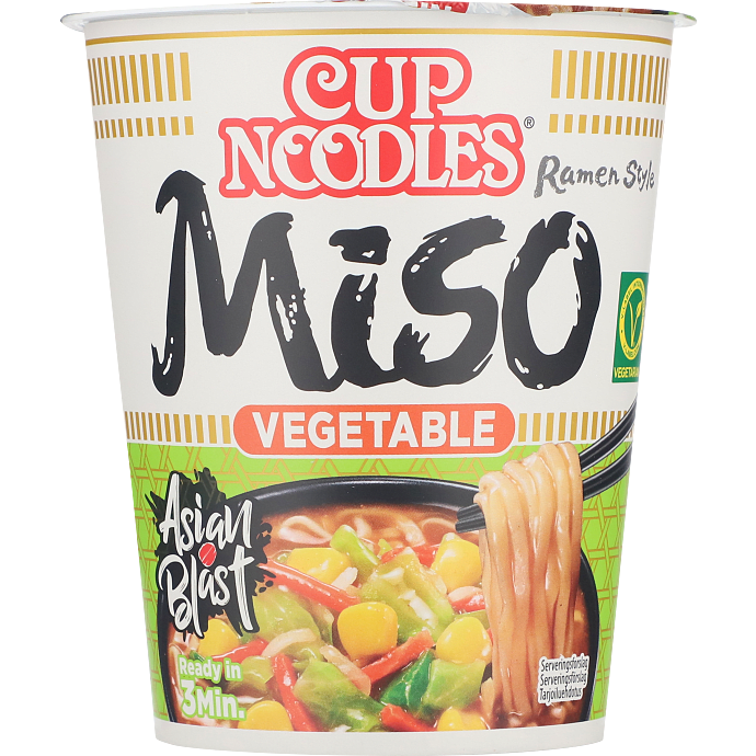 Instant kopnudler m. miso