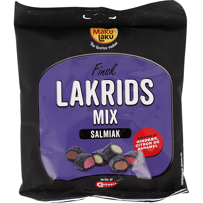 Finsk Lakrids Mix Salmiak