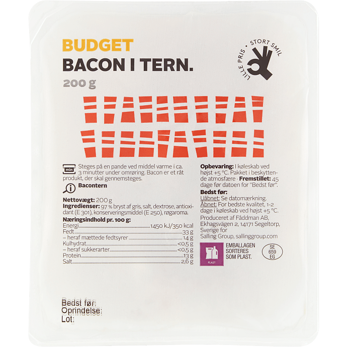 Bacon i tern