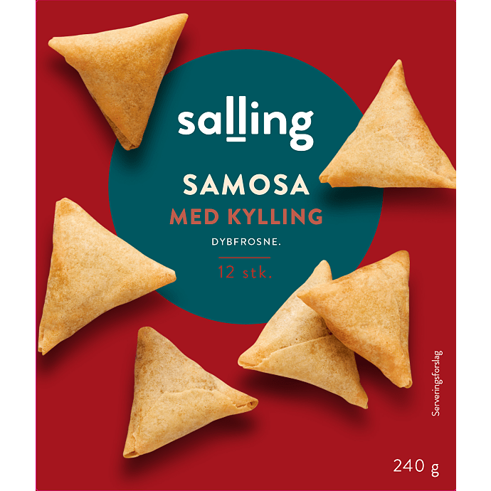 Samosa m. kylling