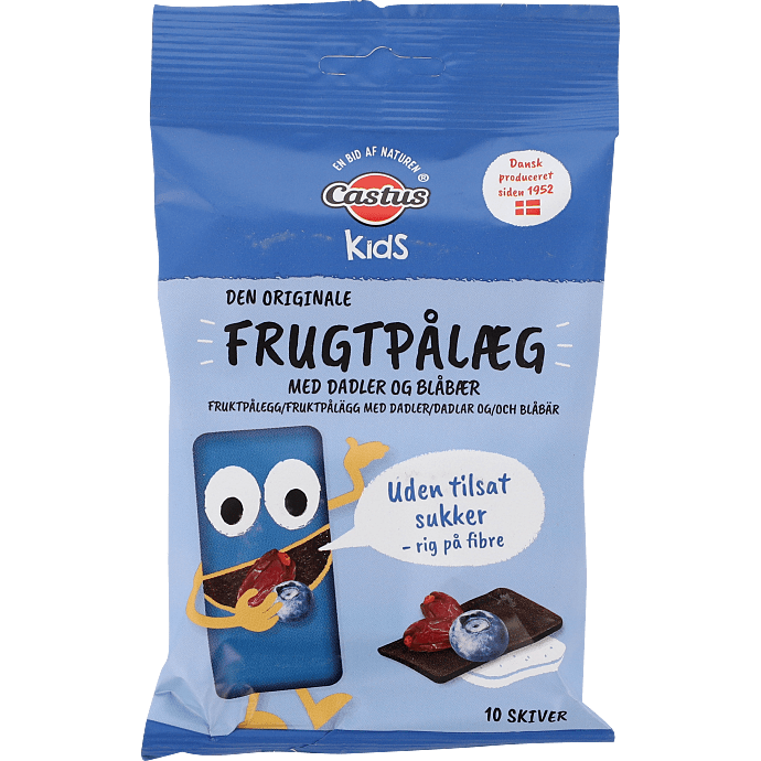 Frugtpålæg m. dadler og blåbær
