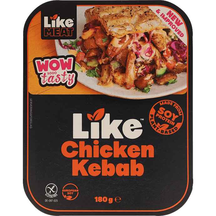 Plantebaseret kebab vegansk