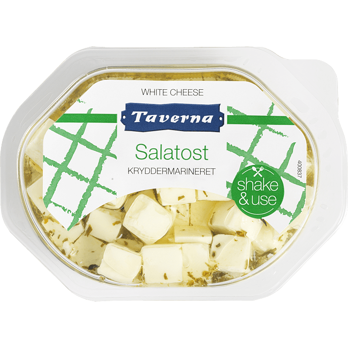 Salatost i tern 23% fedt kryddermarineret