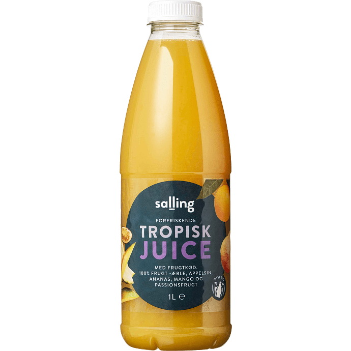 Multifrugtjuice m. frugtkød