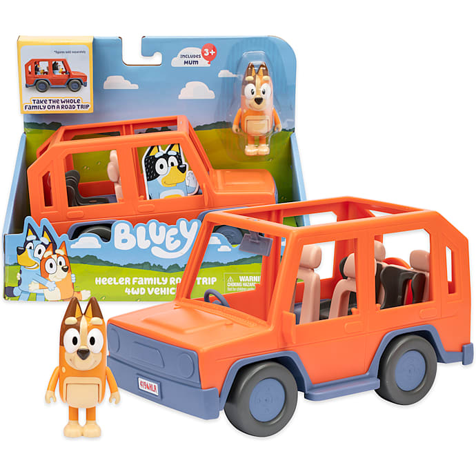 Bluey familiens 4WD feriebil