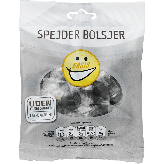 Lakridsbolcher u. tilsat sukker