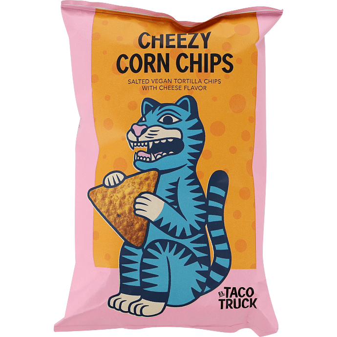 Tortillachips m. ostesmag