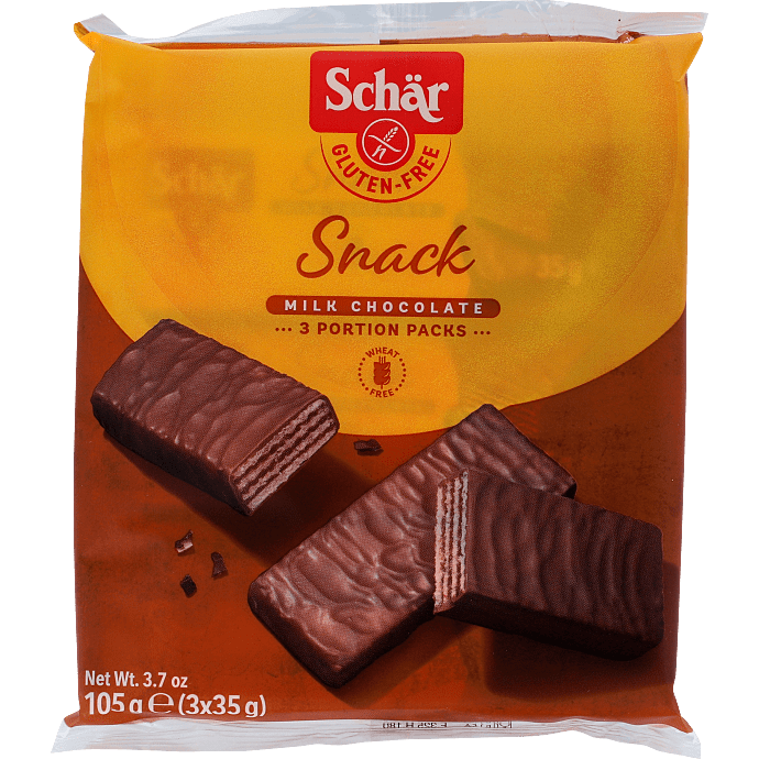 Chokoladevafler m. hasselnødder glutenfri