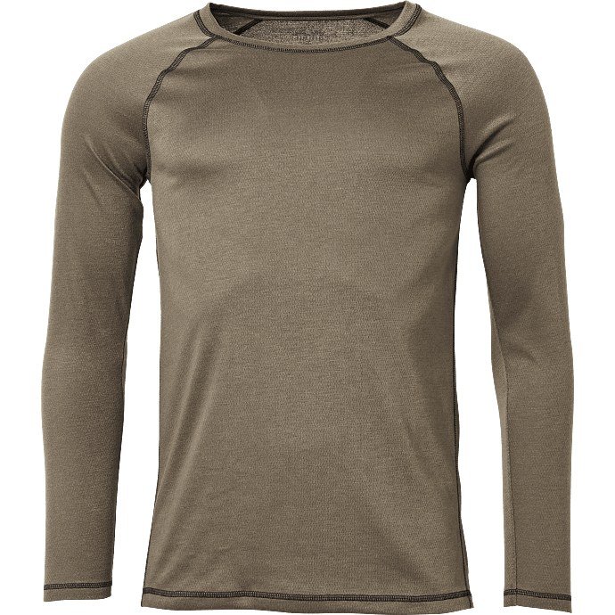 Alpine unisex skiundertrøje str. S - brun