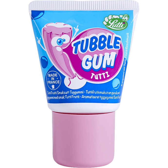 Tubble tyggegummi m. tutti fruttismag