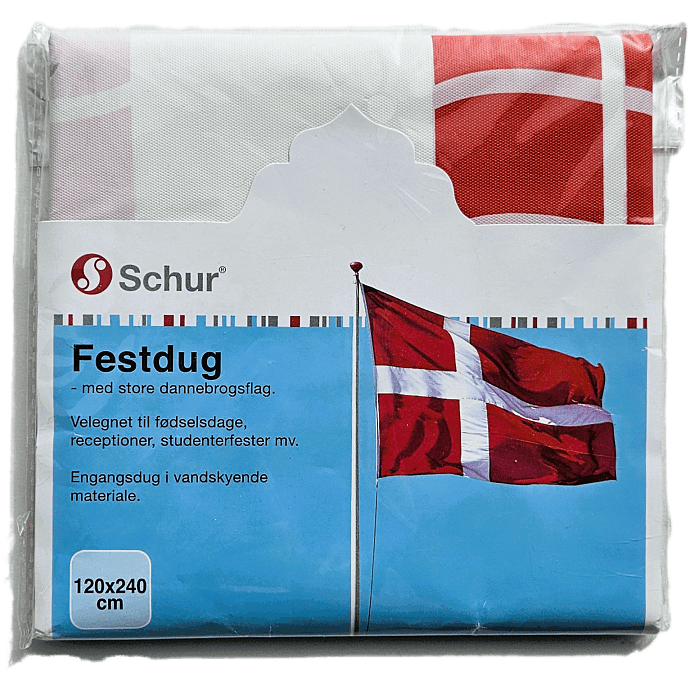 Dug med flag 120x240 cm