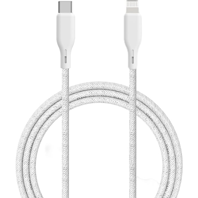 ËSSENTIALS  MFI lightning USB-C kabel 2,5 meter