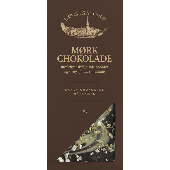 Mørk chokolade m. citron