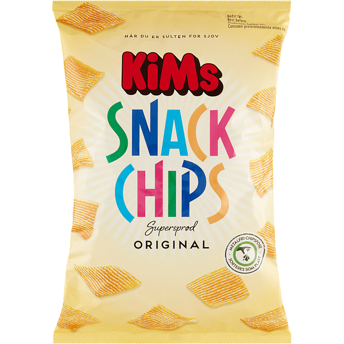 Chips m. krydderier