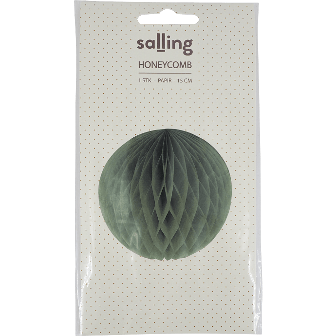 Salling honeycomb Ø: 15 cm - Grøn