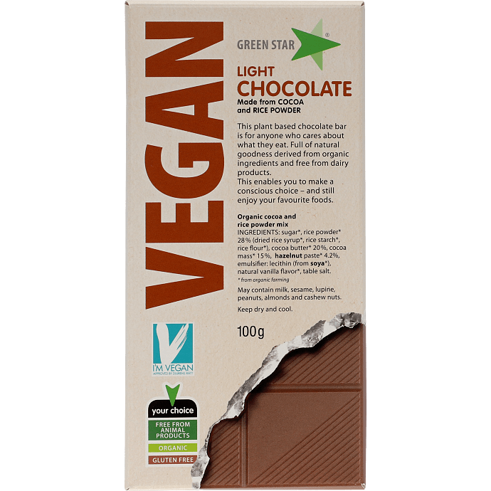 Chokolade vegansk øko