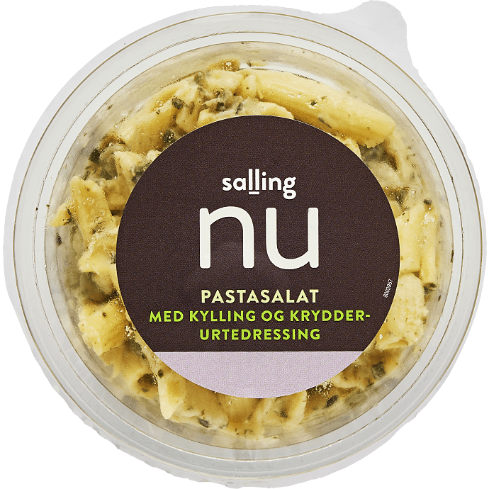 Pasta m. kylling og krydderurter