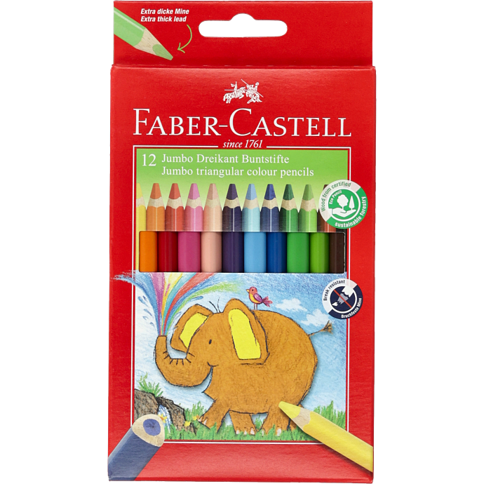 Faber-Castell farveblyanter 12 stk.